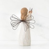 image:imageWillow Tree Bright Star Angel Sculpted HandPainted Figure  Symbol of Protection Guidance and Comfort Cast from a Susan Lordi Original Carving Keepsake with Enclosure CardAngel of Freedom