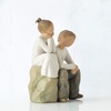 image:imageWillow Tree Brother and Sister Sculpted HandPainted Figure  Cast from a Susan Lordi Original Carving Celebrates Close Bonds Meaningful Relationships Thoughtful Keepsake Gift IdeaBrother and Sister