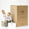 image:imageWillow Tree Brother and Sister Sculpted HandPainted Figure  Cast from a Susan Lordi Original Carving Celebrates Close Bonds Meaningful Relationships Thoughtful Keepsake Gift IdeaBrother and Sister