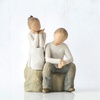 image:imageWillow Tree Brother and Sister Sculpted HandPainted Figure  Cast from a Susan Lordi Original Carving Celebrates Close Bonds Meaningful Relationships Thoughtful Keepsake Gift IdeaBrother and Sister