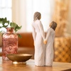 image:imageWillow Tree Close to me Apart or Together Always Close to me Expresses Loving Relationships Between Mother and Daughter Sisters or Friendships Sculpted HandPainted Figure  Cast from a Susan Lordi Original Carving Celebrates Extended Family Bonds Parents and Children Meaningful Keepsake GiftLittle One