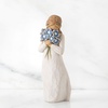 image:imageWillow Tree Forgetmenot Sculpted HandPainted Figure  Cast from a Susan Lordi Original Carving Meaningful Gift Celebrating Nature Family Home and Belonging Fitted Gift BoxAntique