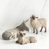 image:imageWillow Tree Gentle Animals of the Stable HandPainted Figures 3Piece Set  Extends the Willow Tree Nativity Scene Designed by Artist Susan Lordi Heirloom Keepsake Display on Shelf or TableModern
