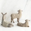 image:imageWillow Tree Gentle Animals of the Stable HandPainted Figures 3Piece Set  Extends the Willow Tree Nativity Scene Designed by Artist Susan Lordi Heirloom Keepsake Display on Shelf or TableModern