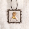 image:imageWillow Tree Heart of Gold MetalEdged Ornament Sculpted HandPainted Bas Relief  Sentimental Keepsake Gift for Loved Ones Cast from a Susan Lordi Original Carving Cast Resin Ready to HangSign for Love
