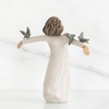 image:imageWillow Tree Hero Sculpted HandPainted Figure  Cast from a Susan Lordi Original Carving Meaningful Keepsake Gift for Loved Ones Display on Shelf Table or MantelHappiness