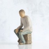 image:imageWillow Tree Hero Sculpted HandPainted Figure  Cast from a Susan Lordi Original Carving Meaningful Keepsake Gift for Loved Ones Display on Shelf Table or MantelMy Guy