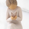 image:imageWillow Tree Hope Sculpted HandPainted Figure  Cast from a Susan Lordi Original Carving Inspirational Gift of Encouragement Strength Hope and ConfidenceQuiet Wonder