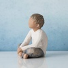 image:imageWillow Tree Imaginative Child Sculpted HandPainted FigureDarker Skin Tones  Hair Color