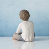 image:imageWillow Tree Imaginative Child Sculpted HandPainted FigureDarker Skin Tones  Hair Color