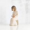 image:imageWillow Tree Just for You Angel Figure HandPainted Thank You Decor  HandPainted Angel Figurine Celebrating Friendship Nature and Everyday Blessings Sculpted by Artist Susan LordiModern