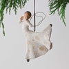 image:imageWillow Tree Just for You Ornament Sculpted HandPainted Figure  Celebrating Friendship and Sentiment Cast from a Susan Lordi Original Carving Cast Resin Keepsake Ready to HangFriendship
