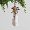 image:imageWillow Tree Just for You Ornament Sculpted HandPainted Figure  Celebrating Friendship and Sentiment Cast from a Susan Lordi Original Carving Cast Resin Keepsake Ready to HangWarm Embrace