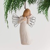image:imageWillow Tree Just for You Ornament Sculpted HandPainted Figure  Celebrating Friendship and Sentiment Cast from a Susan Lordi Original Carving Cast Resin Keepsake Ready to HangThinking of You