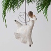 image:imageWillow Tree Just for You Ornament Sculpted HandPainted Figure  Celebrating Friendship and Sentiment Cast from a Susan Lordi Original Carving Cast Resin Keepsake Ready to HangFriendship