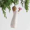 image:imageWillow Tree Just for You Ornament Sculpted HandPainted Figure  Celebrating Friendship and Sentiment Cast from a Susan Lordi Original Carving Cast Resin Keepsake Ready to HangSong of Joy