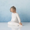 image:imageWillow Tree Kindness Girl Sculpted HandPainted Figure  Celebrates a Childs Spirit Family Grouping Keepsake Cast from a Susan Lordi Original Carving Includes Enclosure CardDarker Skin Tones  Hair Color