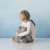 image:imageWillow Tree Kindness Girl Sculpted HandPainted Figure  Celebrates a Childs Spirit Family Grouping Keepsake Cast from a Susan Lordi Original Carving Includes Enclosure CardDarker Skin Tones  Hair Color