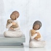 image:imageWillow Tree Kindness Girl Sculpted HandPainted Figure  Celebrates a Childs Spirit Family Grouping Keepsake Cast from a Susan Lordi Original Carving Includes Enclosure CardLighter Skin Tones  Hair Color