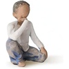 image:imageWillow Tree Kindness Girl Sculpted HandPainted Figure  Celebrates a Childs Spirit Family Grouping Keepsake Cast from a Susan Lordi Original Carving Includes Enclosure CardDarker Skin Tones  Hair Color