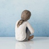 image:imageWillow Tree Kindness Girl Sculpted HandPainted Figure  Celebrates a Childs Spirit Family Grouping Keepsake Cast from a Susan Lordi Original Carving Includes Enclosure CardDarker Skin Tones  Hair Color