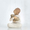 image:imageWillow Tree Kindness Girl Sculpted HandPainted Figure  Celebrates a Childs Spirit Family Grouping Keepsake Cast from a Susan Lordi Original Carving Includes Enclosure CardLighter Skin Tones  Hair Color