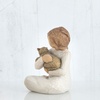 image:imageWillow Tree Kindness Girl Sculpted HandPainted Figure  Celebrates a Childs Spirit Family Grouping Keepsake Cast from a Susan Lordi Original Carving Includes Enclosure CardLighter Skin Tones  Hair Color