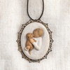 image:imageWillow Tree Kindness boy MetalEdged Ornament Sculpted HandPainted Bas ReliefKindness boy