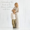 image:imageWillow Tree Mother and Son Sculpted HandPainted Figure  HandPainted Resin Figurine Sculpted by Artist Susan Lordi Celebrates Loving Family Relationships Family GroupingNatural