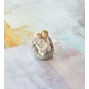 image:imageWillow Tree Our Gift Figure HandPainted Couple Newborn Shelf Decor  HandPainted Resin Figurine Sculpted by Artist Susan Lordi Celebrates Loving Family Relationships Family GroupingNew Dad