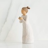 image:imageWillow Tree Our Gift Figure HandPainted Couple Newborn Shelf Decor  HandPainted Resin Figurine Sculpted by Artist Susan Lordi Celebrates Loving Family Relationships Family GroupingMy New Baby Blush