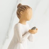 image:imageWillow Tree Our Gift Figure HandPainted Couple Newborn Shelf Decor  HandPainted Resin Figurine Sculpted by Artist Susan Lordi Celebrates Loving Family Relationships Family GroupingMy New Baby Blush