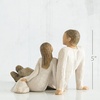 image:imageWillow Tree Our Gift Figure HandPainted Couple Newborn Shelf Decor  HandPainted Resin Figurine Sculpted by Artist Susan Lordi Celebrates Loving Family Relationships Family GroupingMother and Son