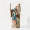 image:imageWillow Tree Peace on Earth Sculpted HandPainted Figure  Part of the Willow Tree Nativity Collection Designed by Artist Susan Lordi Heirloom Keepsake Display on Shelf or MantelShelter for The Holy Family