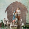 image:imageWillow Tree Peace on Earth Sculpted HandPainted Figure  Part of the Willow Tree Nativity Collection Designed by Artist Susan Lordi Heirloom Keepsake Display on Shelf or MantelShelter for The Holy Family