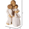 image:imageWillow Tree Quietly Sculpted HandPainted Figure  Cast from a Susan Lordi Original Carving Gift Offering Comfort Peace Support and Inner Strength Includes Enclosure CardQuietly