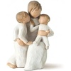 image:imageWillow Tree Quietly Sculpted HandPainted Figure  Cast from a Susan Lordi Original Carving Gift Offering Comfort Peace Support and Inner Strength Includes Enclosure CardQuietly