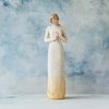image:imageWillow Tree Quietly Sculpted HandPainted Figure  Cast from a Susan Lordi Original Carving Gift Offering Comfort Peace Support and Inner Strength Includes Enclosure CardVigil