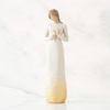 image:imageWillow Tree Quietly Sculpted HandPainted Figure  Cast from a Susan Lordi Original Carving Gift Offering Comfort Peace Support and Inner Strength Includes Enclosure CardVigil