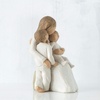 image:imageWillow Tree Quietly Sculpted HandPainted Figure  Cast from a Susan Lordi Original Carving Gift Offering Comfort Peace Support and Inner Strength Includes Enclosure CardQuietly