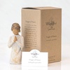 image:imageWillow Tree Quietly Sculpted HandPainted Figure  Cast from a Susan Lordi Original Carving Gift Offering Comfort Peace Support and Inner Strength Includes Enclosure CardPrayer of Peace Lighter Skin