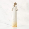 image:imageWillow Tree Quietly Sculpted HandPainted Figure  Cast from a Susan Lordi Original Carving Gift Offering Comfort Peace Support and Inner Strength Includes Enclosure CardVigil