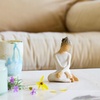 image:imageWillow Tree Quietly Sculpted HandPainted Figure  Cast from a Susan Lordi Original Carving Gift Offering Comfort Peace Support and Inner Strength Includes Enclosure CardSerenity
