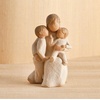 image:imageWillow Tree Quietly Sculpted HandPainted Figure  Cast from a Susan Lordi Original Carving Gift Offering Comfort Peace Support and Inner Strength Includes Enclosure CardQuietly