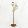 image:imageWillow Tree Song of Joy Angel Sculpted HandPainted Figure  Extends the Willow Tree Nativity Scene Designed by Artist Susan Lordi Heirloom Keepsake Display on Shelf or TableCypress Trees
