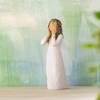 image:imageWillow Tree Song of Joy Angel Sculpted HandPainted Figure  Extends the Willow Tree Nativity Scene Designed by Artist Susan Lordi Heirloom Keepsake Display on Shelf or TableGentle Animals of The Stable