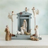 image:imageWillow Tree Song of Joy Angel Sculpted HandPainted Figure  Extends the Willow Tree Nativity Scene Designed by Artist Susan Lordi Heirloom Keepsake Display on Shelf or TableCypress Trees