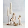 image:imageWillow Tree Song of Joy Angel Sculpted HandPainted Figure  Extends the Willow Tree Nativity Scene Designed by Artist Susan Lordi Heirloom Keepsake Display on Shelf or TableLittlest Christmas Angel