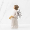 image:imageWillow Tree Sunshine Sculpted HandPainted Angel Figure  Symbol of Protection Guidance and Comfort Cast from a Susan Lordi Original Carving Keepsake with Enclosure CardAntique