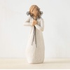 image:imageWillow Tree The Quilt Sculpted HandPainted Figure  Cast from a Susan Lordi Original Carving Heartfelt Gift Expressing Love and Warmth Display on Shelf Table or MantelFriendship